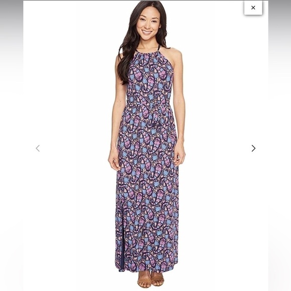 Lucky Brand Halter Maxi Dress - Picture 1 of 15